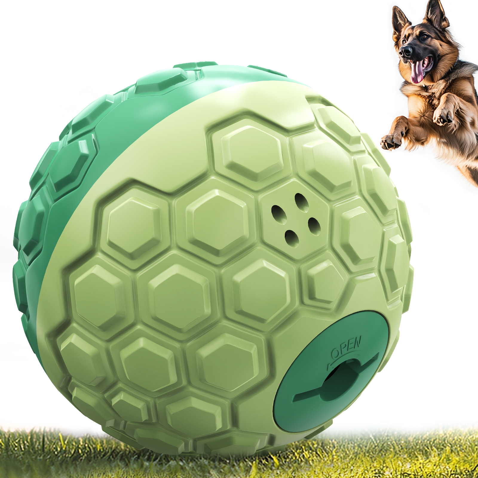 KADTC Extra-Large Wobble Giggle & Treat Dispenser Ball