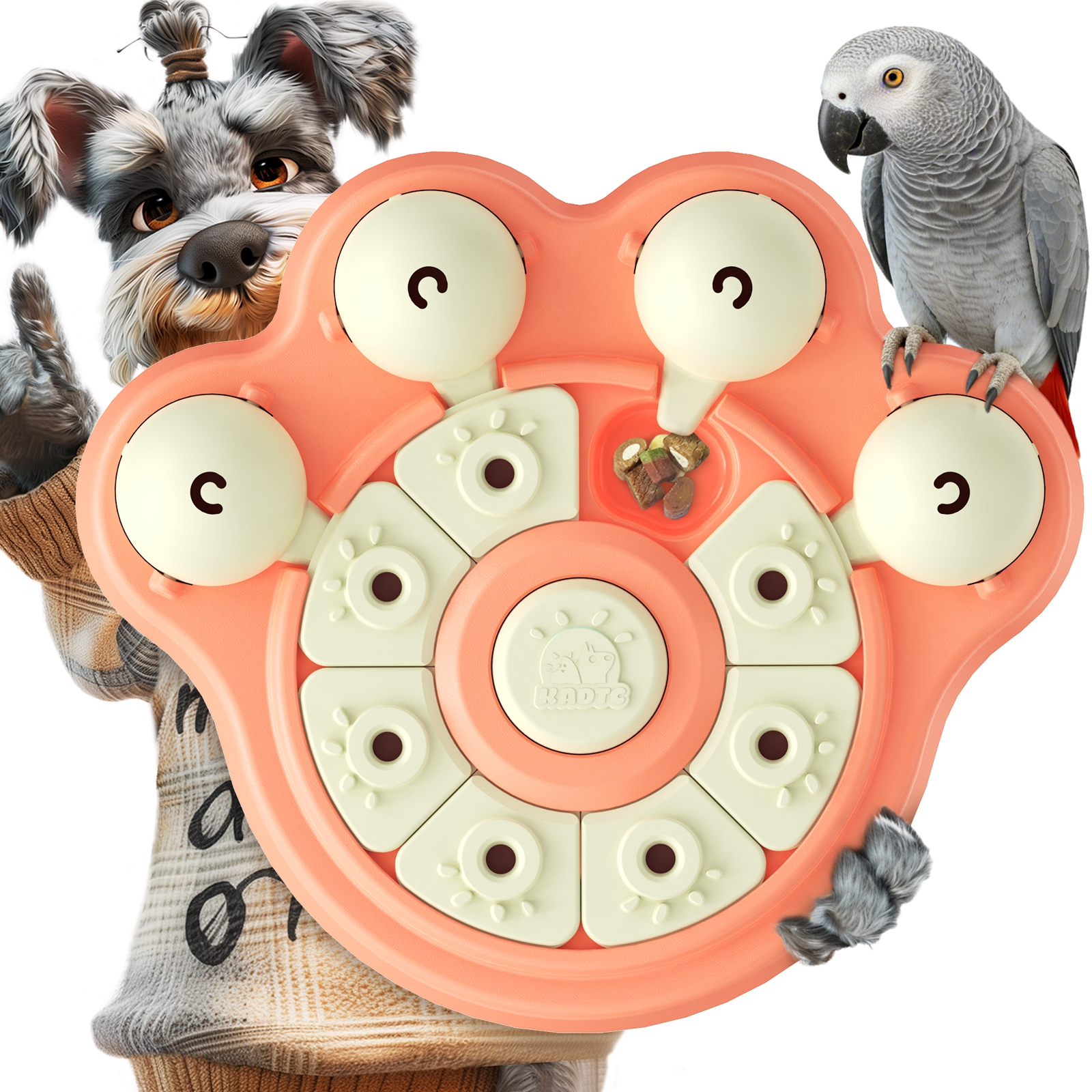 KADTC Beginner Dog Puzzle Toy Interactive Enrichment Toy