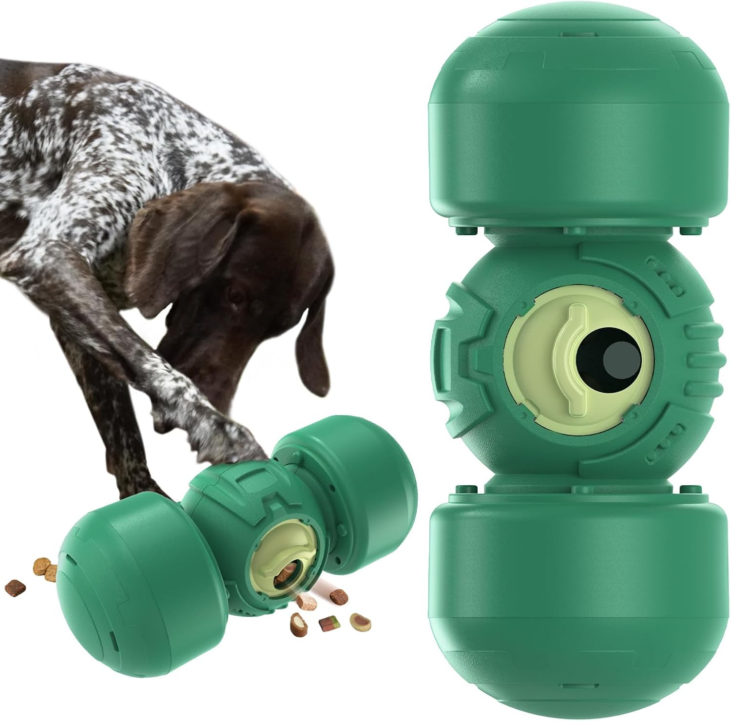 KADTC DOG ROLLING GIGGLE TREAT TOWER DISPENSING TOY